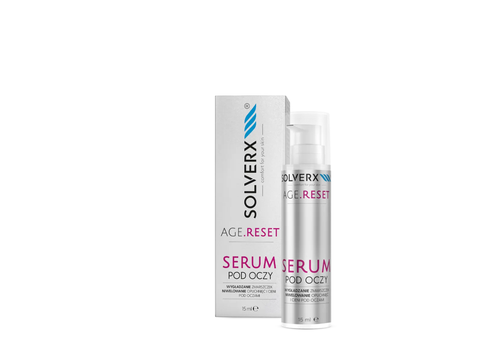 Solverx Age Reset odmładzające serum pod oczy, 15 ml