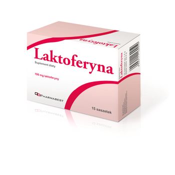 Laktoferyna - suplement diety, 15 saszetek 