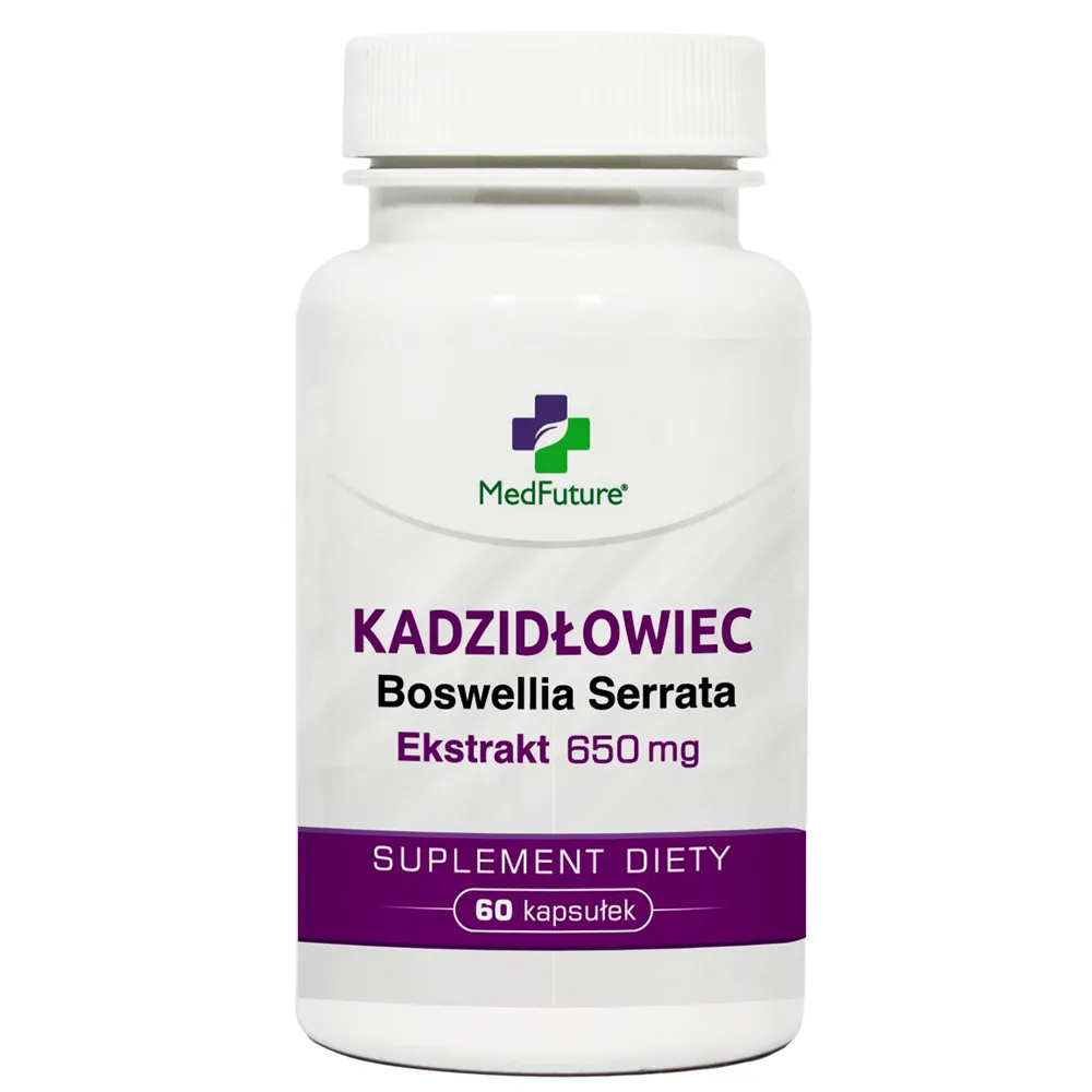 MedFuture  Kadzidłowiec ekstrakt 650 mg, 60 kapsułek