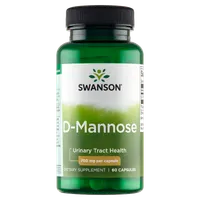 Swanson, D-mannoza, 700 mg, suplement diety, 60 kapsułek