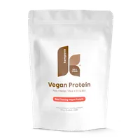 Kompava Vegan Protein wegańska odżywka białkowa czekolada – cynamon, 525 g