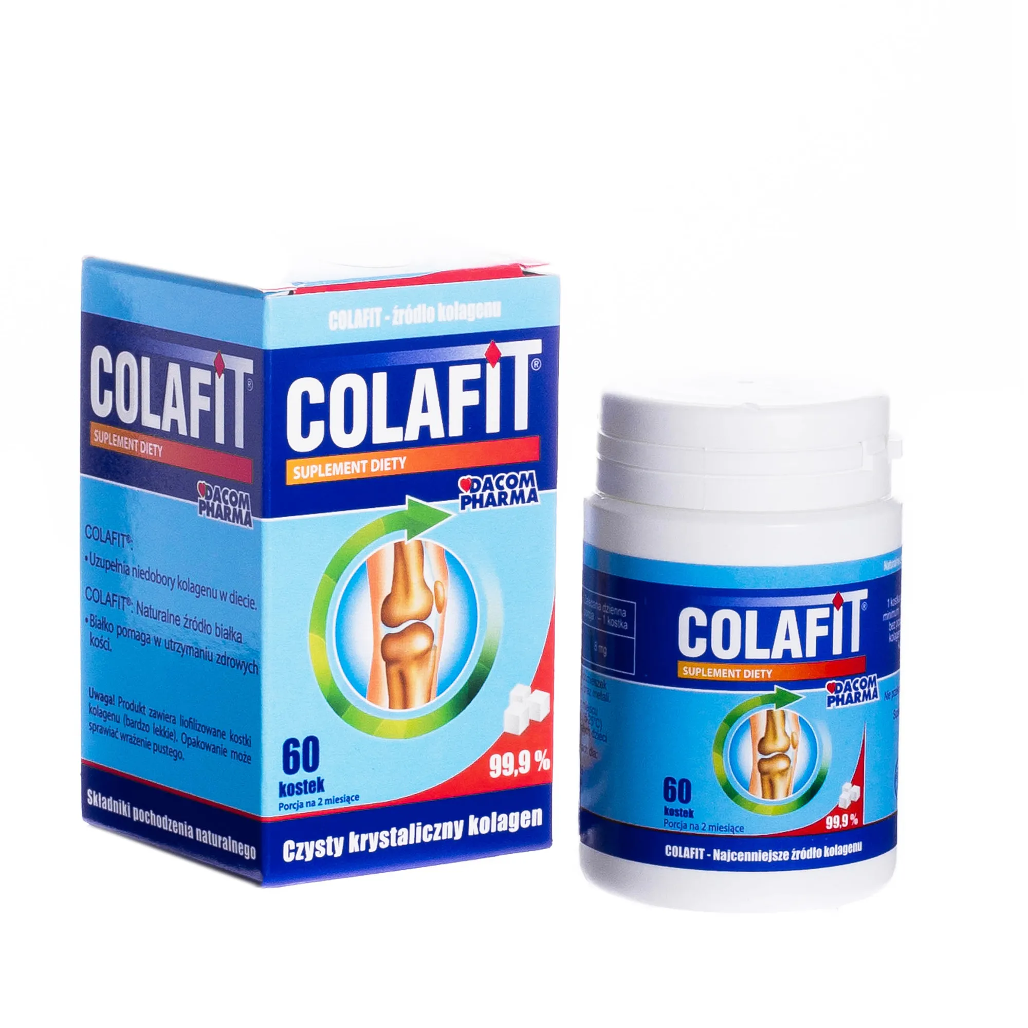 Colafit, 8 mg, suplement diety, 60 kostek
