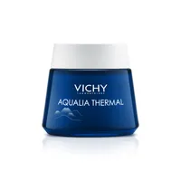 Vichy Aqualia Thermal, spa na noc, nawilżający i regenerujący żel-krem przeciw objawom zmęczenia, 75 ml