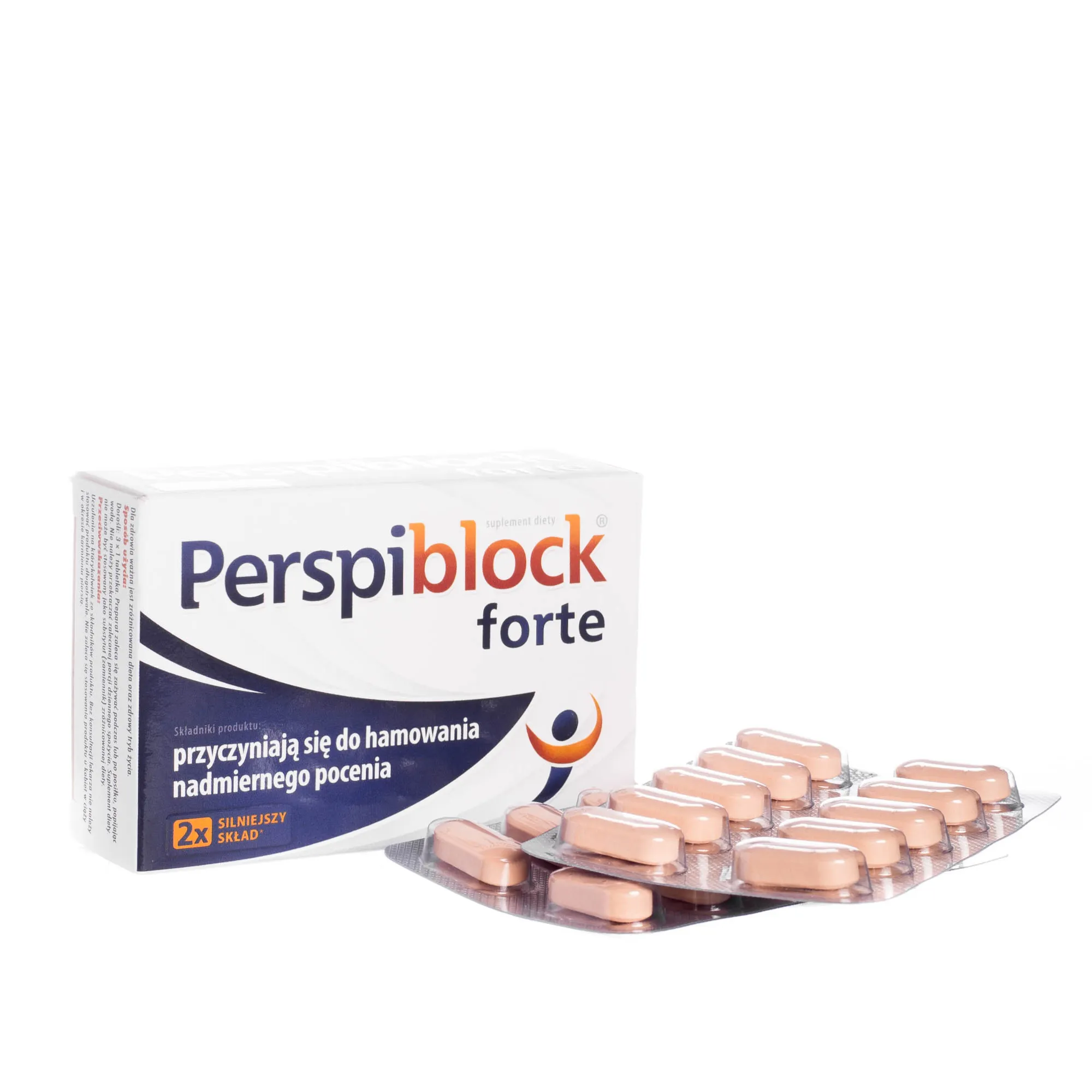 Perspiblock forte, suplement diety 30 tabletek