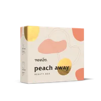 Resibo Peach Away zestaw do oczyszczania twarzy i demakijażu, 125 ml + 100 ml