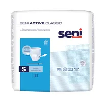 Seni Active Classic. small 55-85 cm, elastyczne majtki chłonne, 30 sztuk