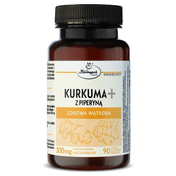 Kurkuma +, suplement diety, 90 kapsułek