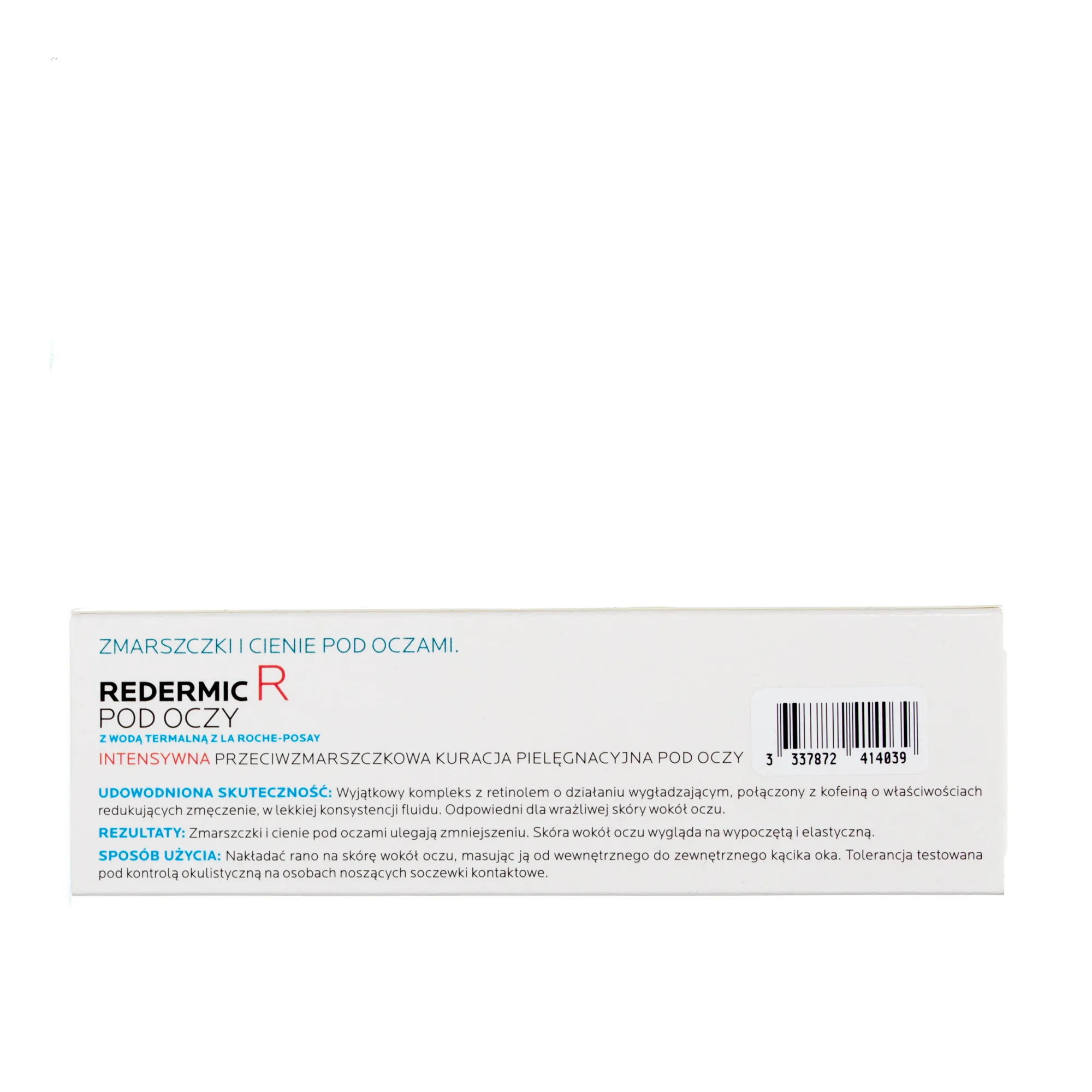 La Roche-Posay Redermic R, intensywna przeciwzmarszczkowa kuracja pielęgnacyjna pod oczy, 15 ml 