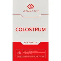 Genactiv Colostrum, suplement diety, 60 kapsułek