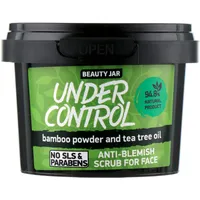 Beauty Jar Under Control scrub do twarzy przeciw wypryskom, 120 g