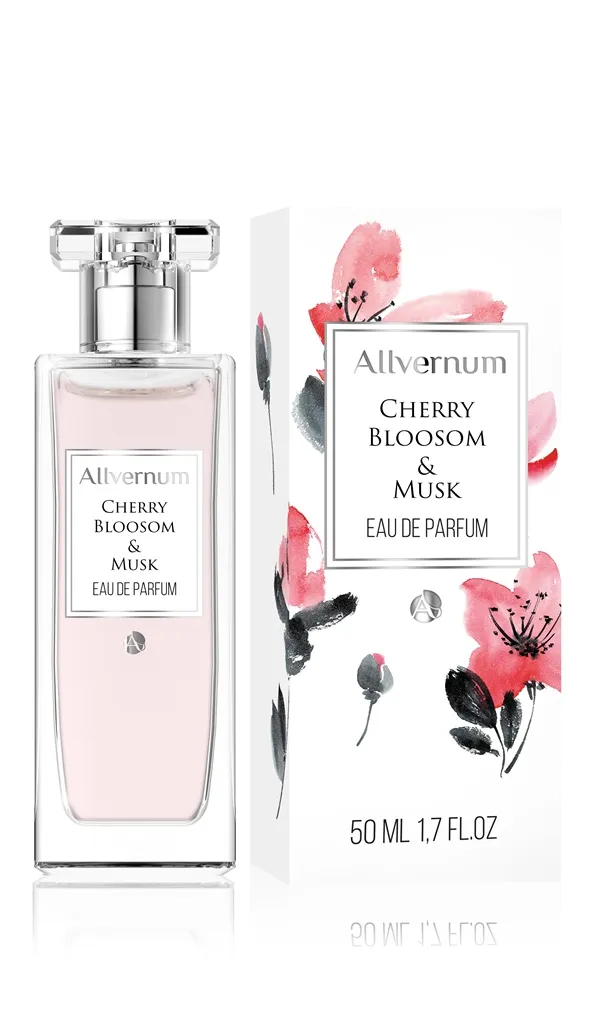 Allvernum woda perfumowana Cherry Blossom & Musk, 50 ml