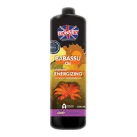RONNEY Babassu Oil energetyzujący szampon do włosów farbowanych i matowych, 1000 ml