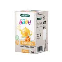 Premium Rosa Herbi Baby Herbatka ziołowa z rokitnikiem dla dzieci i niemowląt od 9. miesiąca życia,  20 torebek