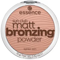 Essence Sun Club Matt Bronzing Powder Puder matujący brązujący nr 01 Natural, 15 g