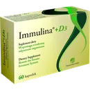 Immulina + D3, suplement diety, 60 kapsułek
