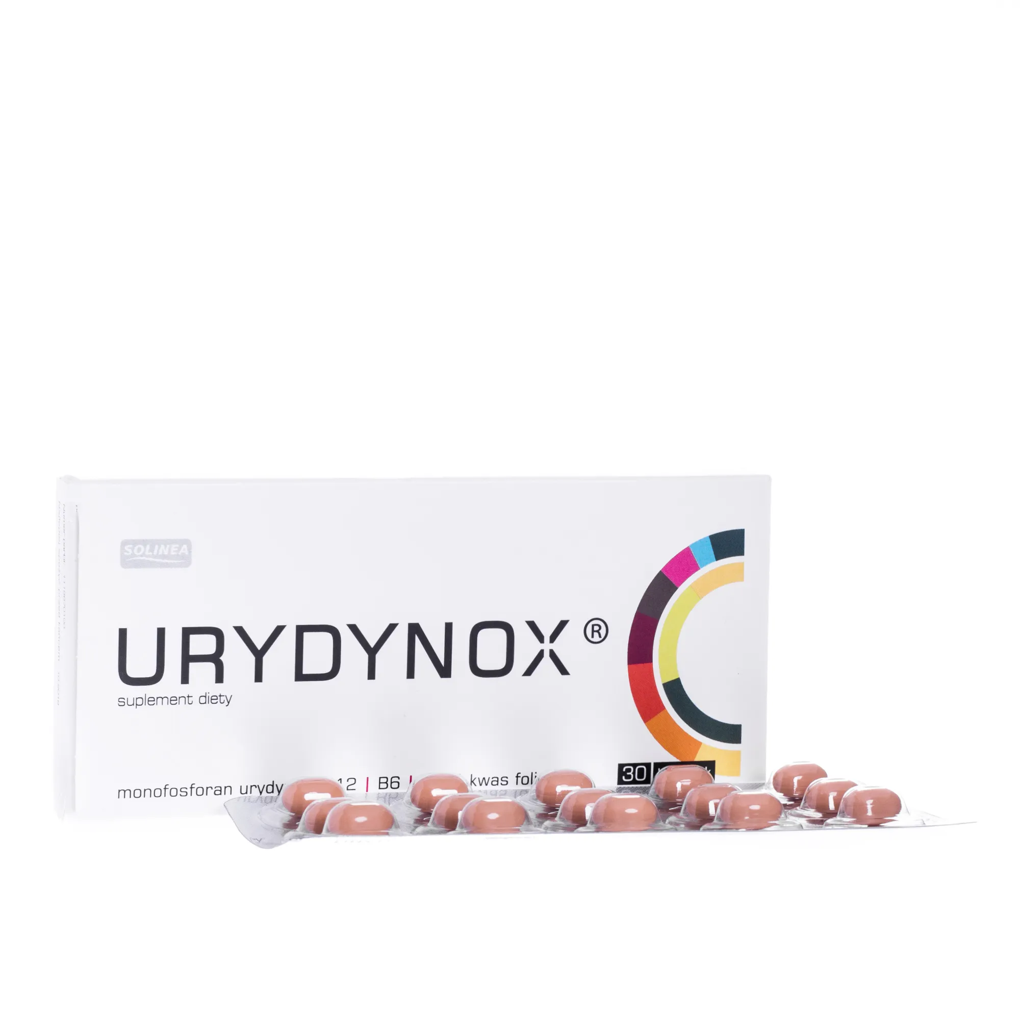 Urydynox, suplement diety, 30 kapsułek