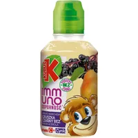 Kubuś Imunno Odporność sok dla dzieci, gruszka, czarny bez, 200 ml