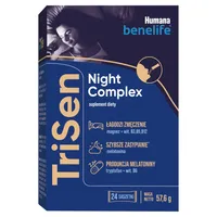Humana Benelife TriSen Night Complex, 24 saszetki x 2,4 g