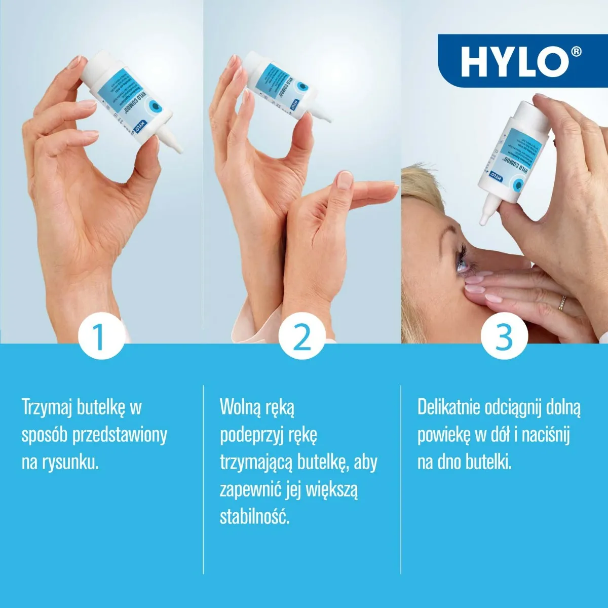 Hylo-Comod, krople do oczu, 10 ml 