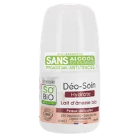 SO’BiO étic  Déo-Soin organiczny dezodorant do skóry wrażliwej z mlekiem oślim, 50 ml