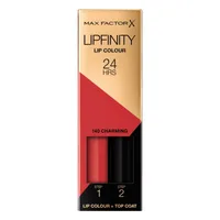 Max Factor Lipfinity Lip Colour 24 h dwufazowa szminka o długotrwałym efekcie nr 140 - Charming, 2,3 ml + 1,9 g
