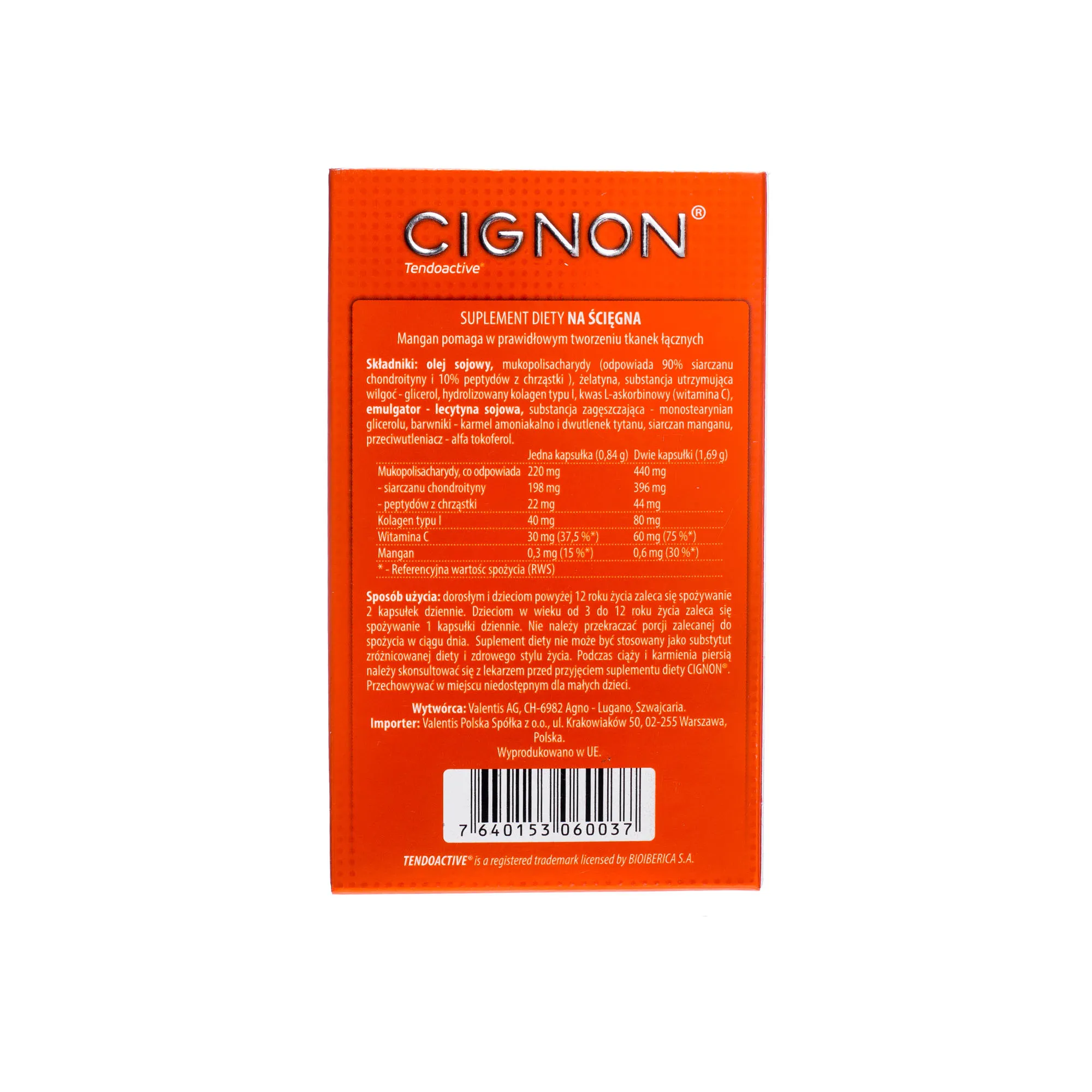 Cignon, suplement diety, 30 kapsułek miękkich 