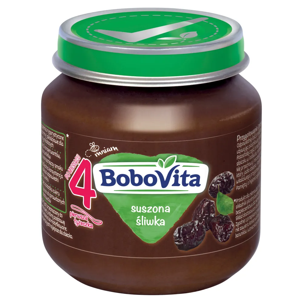 BoboVita deserek dla dzieci o smaku suszonej śliwki, 125 g