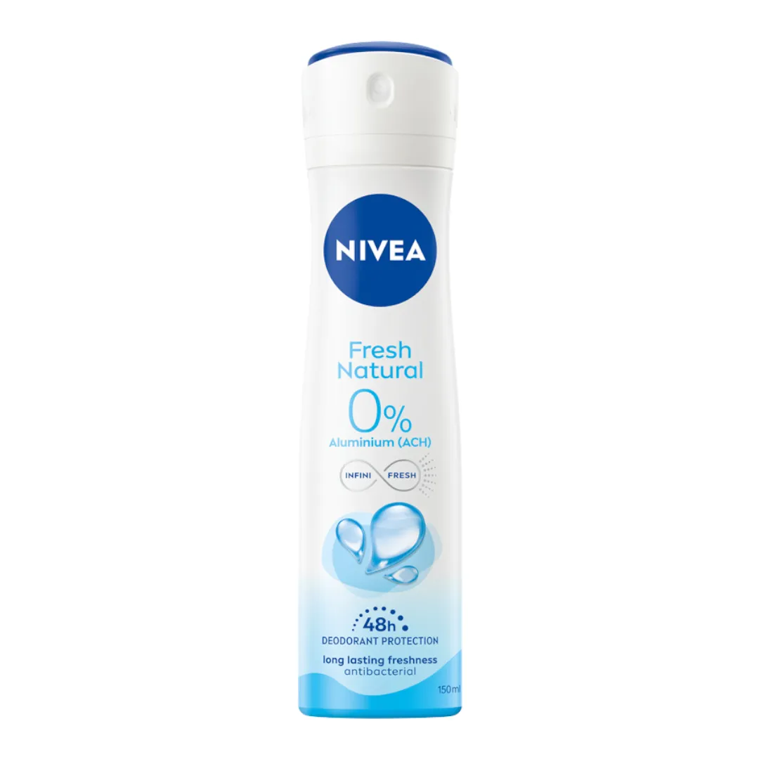 Nivea Fresh Natural antyperspirant w spray'u, 150 ml 
