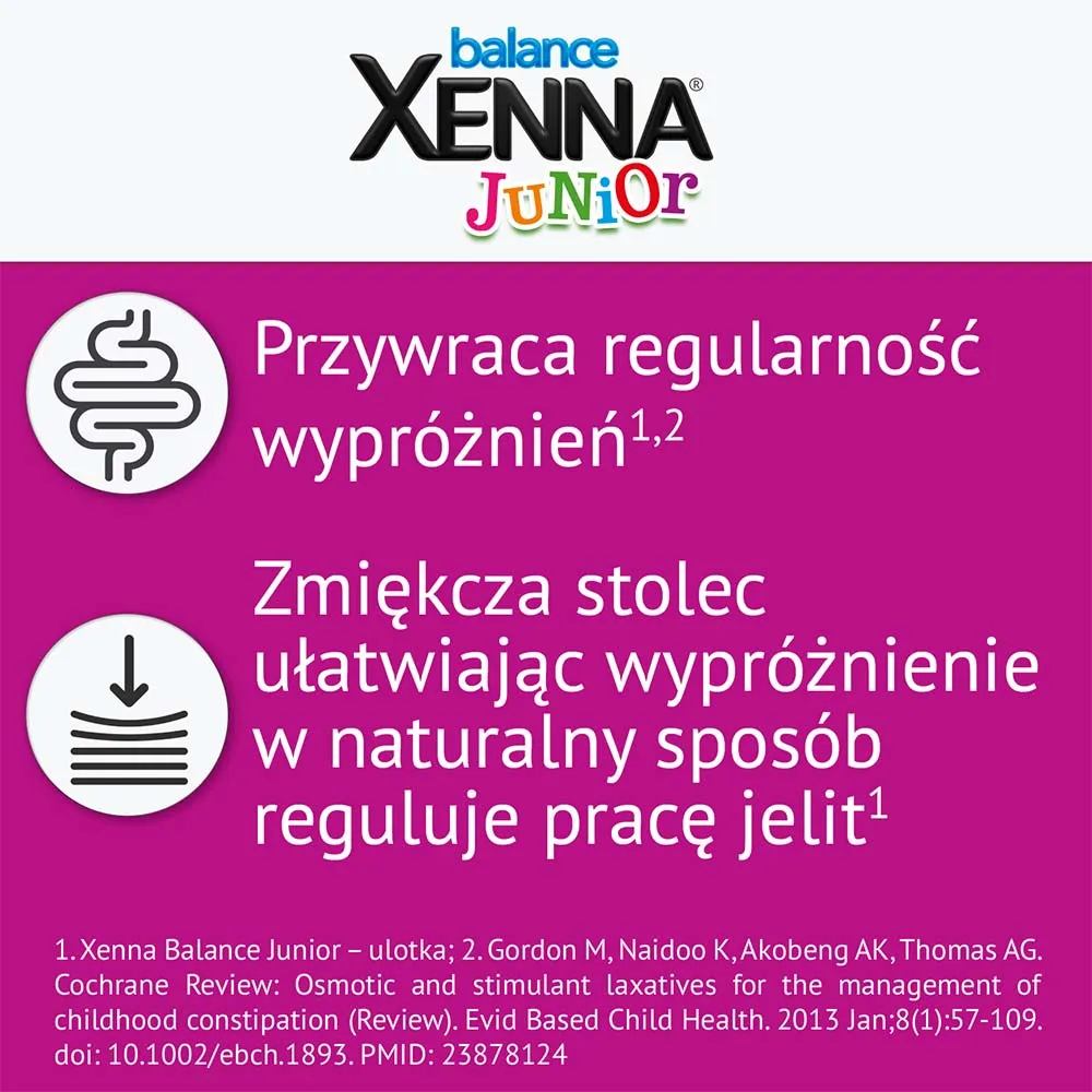 Xenna Balance Junior, proszek w saszetkach, do sporządzania roztworu doustnego, 14 saszetek 
