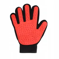 Nobleza rękawica do wyczesywania sierści 16,5x23 cm czerwono-czarna, 1 szt.