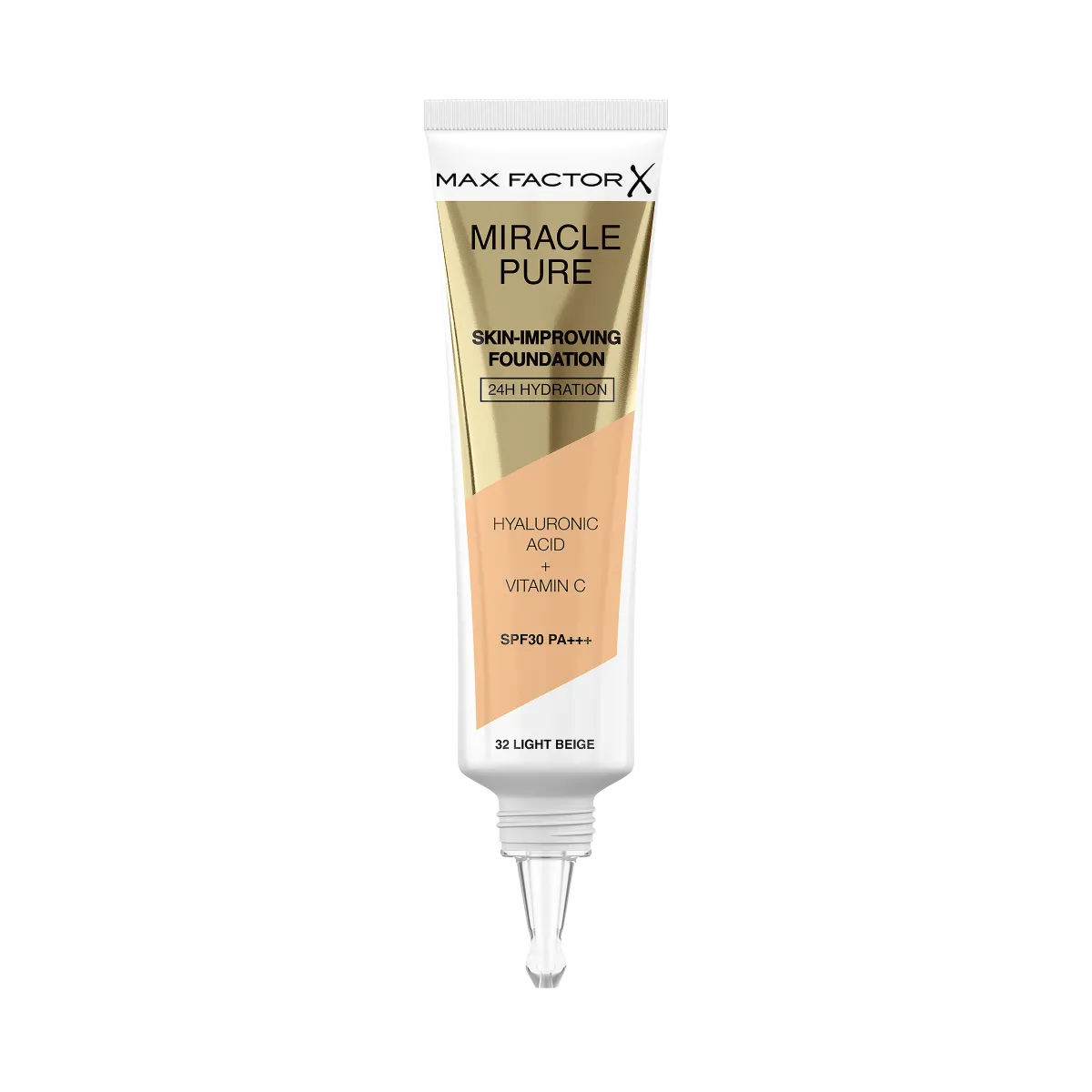 Max Factor Miracle Pure Skin Podkład poprawiający kondycję skóry nr 32 Light Beige, 30 ml