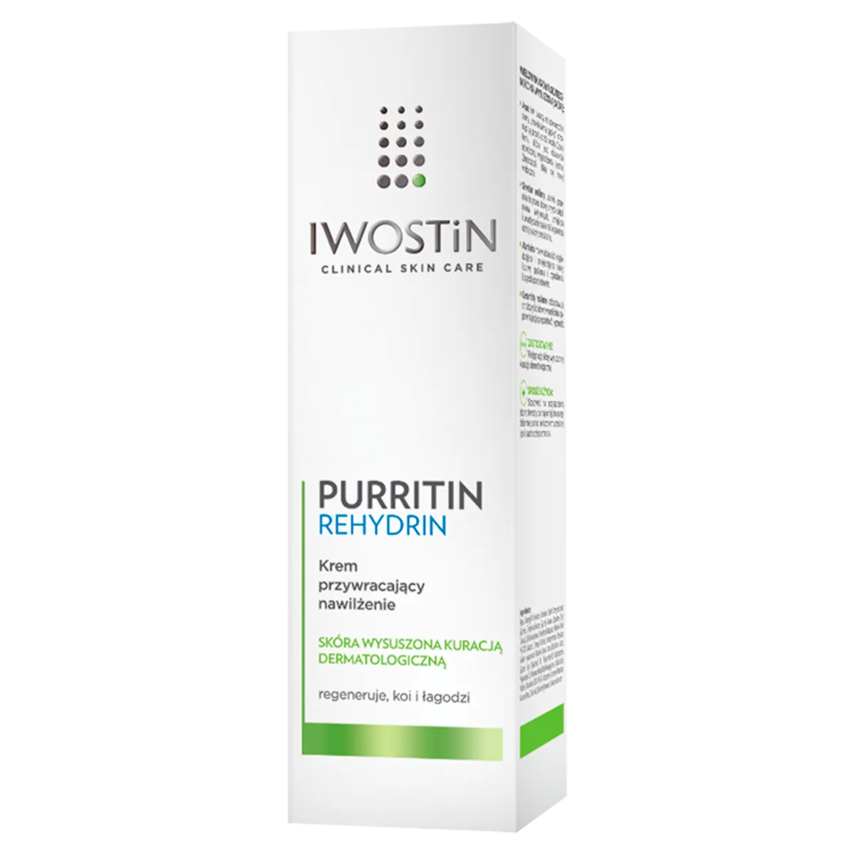 Iwostin Purritin Rehydrin - krem przywracający nawilżenie, 40 ml 
