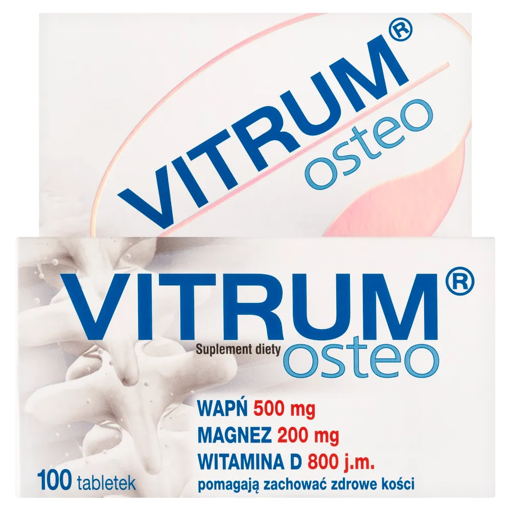 Vitrum Osteo, suplement diety, 100 tabletek