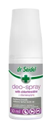 dr Seidel Deo-spray z chlorheksydyną do pielęgnacji zębów dla psów i kotów, 50 ml