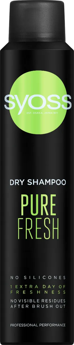 Syoss Pure Fresh Suchy szampon do włosów, 200 ml