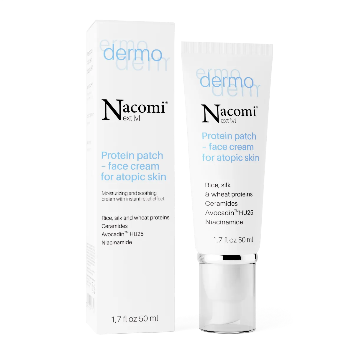 Nacomi Next Level Dermo proteinowy plaster-krem do skóry atopowej, 50 ml