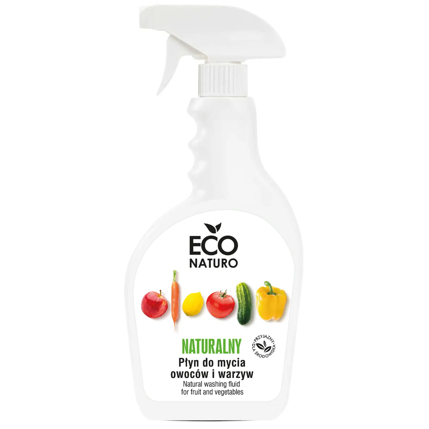 Eco Naturo płyn do mycia owoców i warzyw, 500 ml