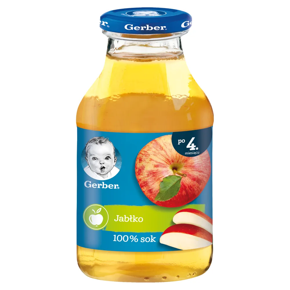Gerber sok jabłkowy 100%, 200 ml