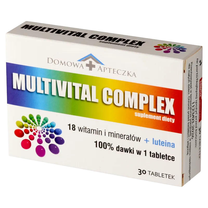 Domowa Apteczka Multivital Complex, suplement diety, 30 tabletek 
