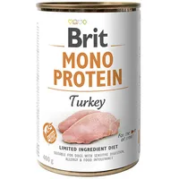 Brit Mono Protein Turkey karma dla psa w puszce, 400 g