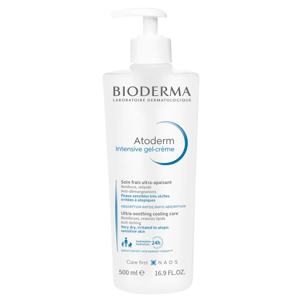 Bioderma Atoderm Intensive Gel-creme Balsam o działaniu przeciwświądowym, 500 ml