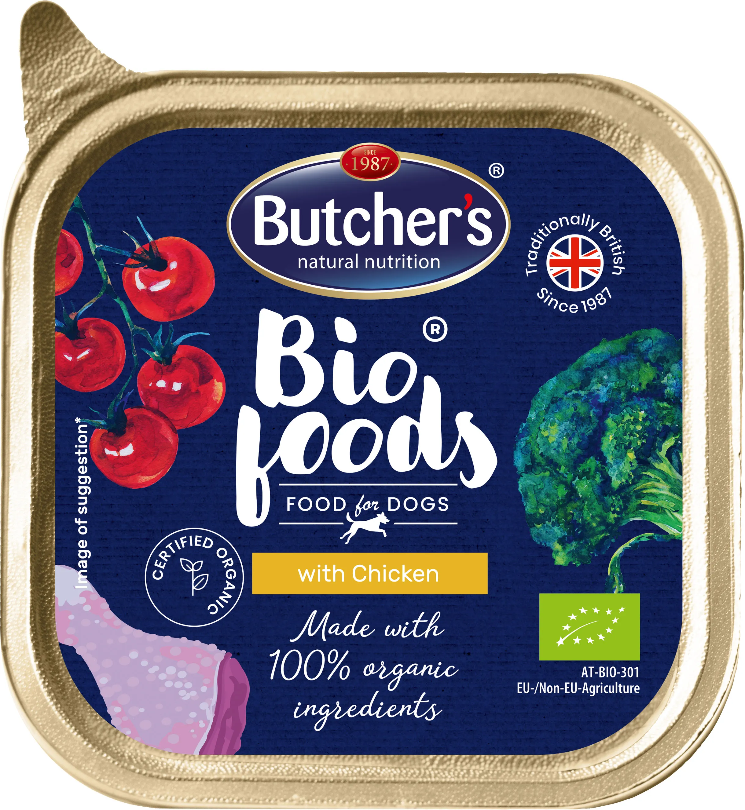 Butcher’s Bio Foods pasztet z kurczakiem, 150 g