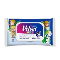 Velvet Junior nawilżany papier toaletowy, 1 szt.