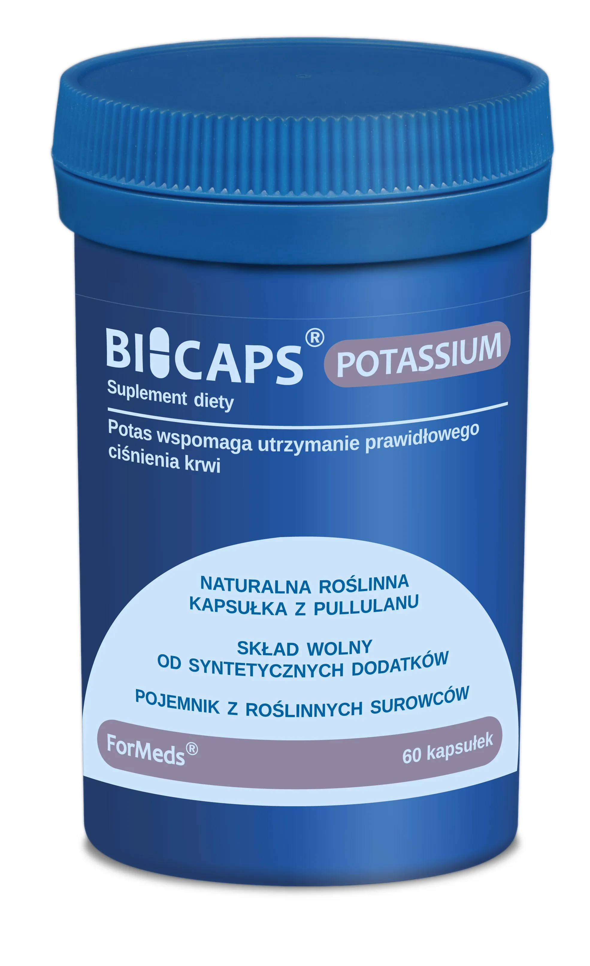 ForMeds Bicaps Potassium, suplement diety,  60 kapsułek