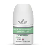 Floslek, fresh antyperspirant deo roll-on do skóry wrażliwej, 50 ml