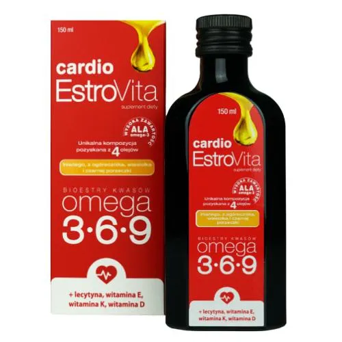 EstroVita Cardio, suplement diety, 150 ml