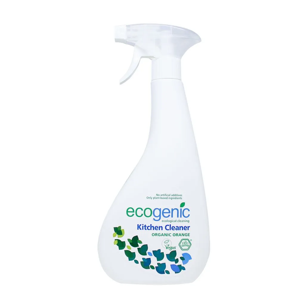 Ecogenic Spray do czyszczenia powierzchni kuchennych o zapachu pomarańczy, 500 ml