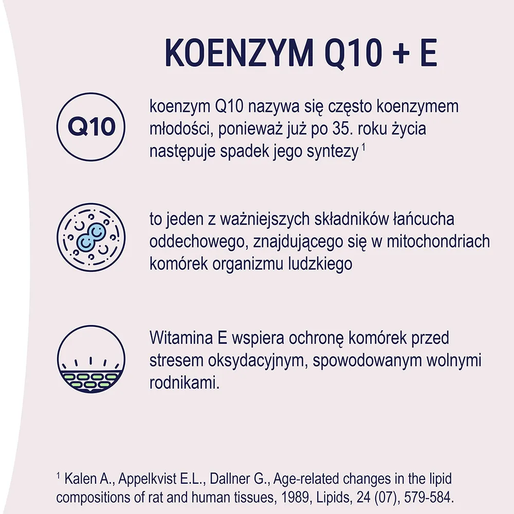 Naturell Koenzym Q10+E, suplement diety, 120 kapsułek 