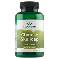 Swanson, Full Spectrum Chinese Skullcap (Tarczyca bajkalska), 400 mg, suplement diety, 90 kapsułek