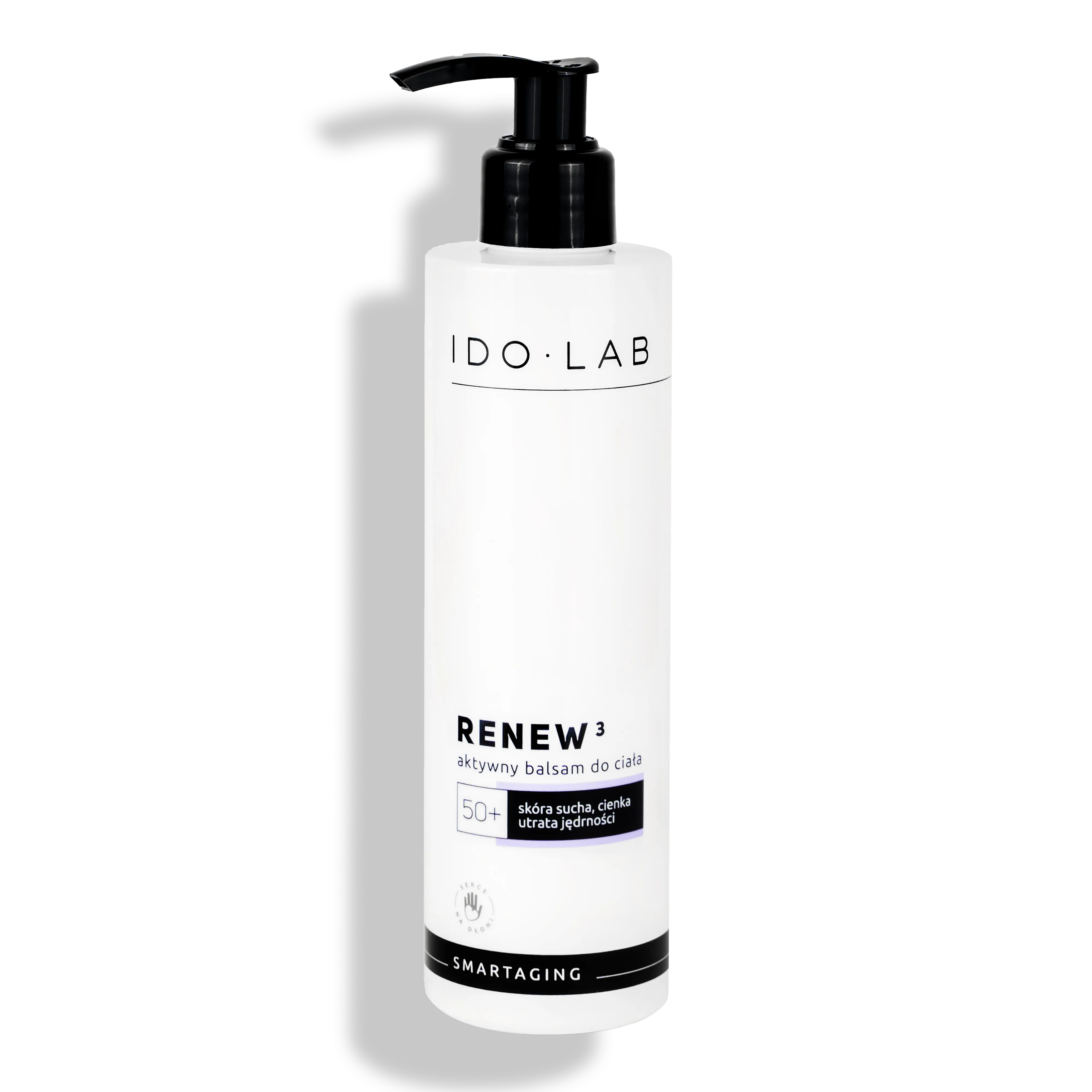 Ido Lab Renew3 intensywnie nawilżający aktywny balsam do ciała do skóry dojrzałej 50+, 250 ml